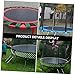 BESPORTBLE Trampoline Enclosure Mat Jump Mat Hooks Replacement for Boys and Girls Outdoor