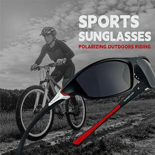 Image of Oligitdi Polarized Cycling Riding Glasses Sports Sunglasses Men Women for Moutain Baseball MTB Bicycle Riding Sports Sunglass | Driving Clear Vision | Car Driving | Bike Riding Glasses