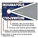 Indianapolis Cornhole Board Wraps and Decals for Boards Set of 2 Skins Professional Vinyl Covers Sticker - Football Tailgating Cornhole Wraps Stickers Cornhole Skins Cornhole Wraps for Boards