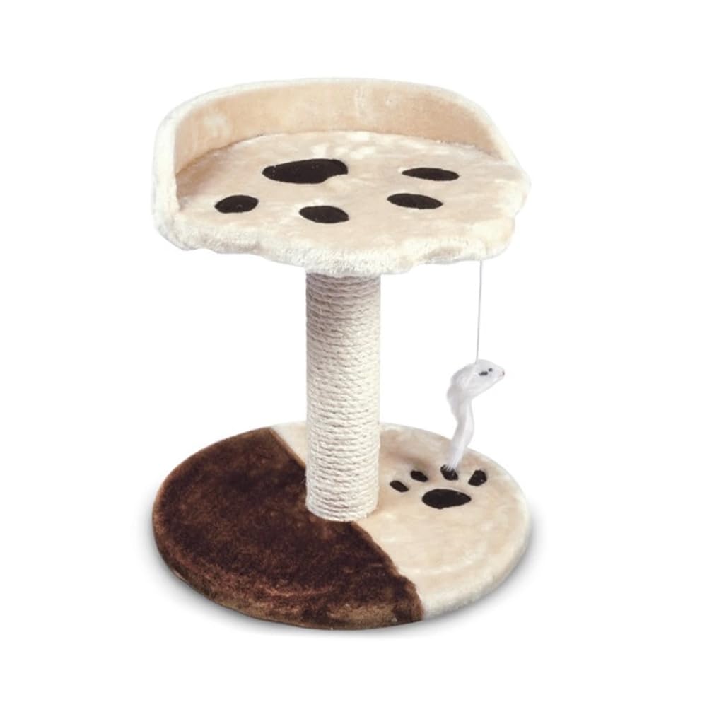 Structure arbre à chat CAT&RINA Zampa poteau en sisal premium et finitions peluche