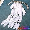 Fashband Serre-tête indien en plumes bohème hippie avec plumes blanches - Accessoire de cheveux pour femme et fille #1