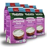 Ralston Family Farms Jasmine White Rice, 24 oz Carton: 6 Pack, American Grown, Non-GMO, Naturally Gluten Free