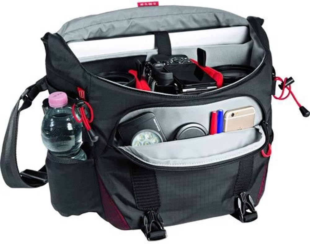 Manfrotto Bumblebee M-10 PL, Messenger Pro Light, Black, Compact (MB PL-BM-10)