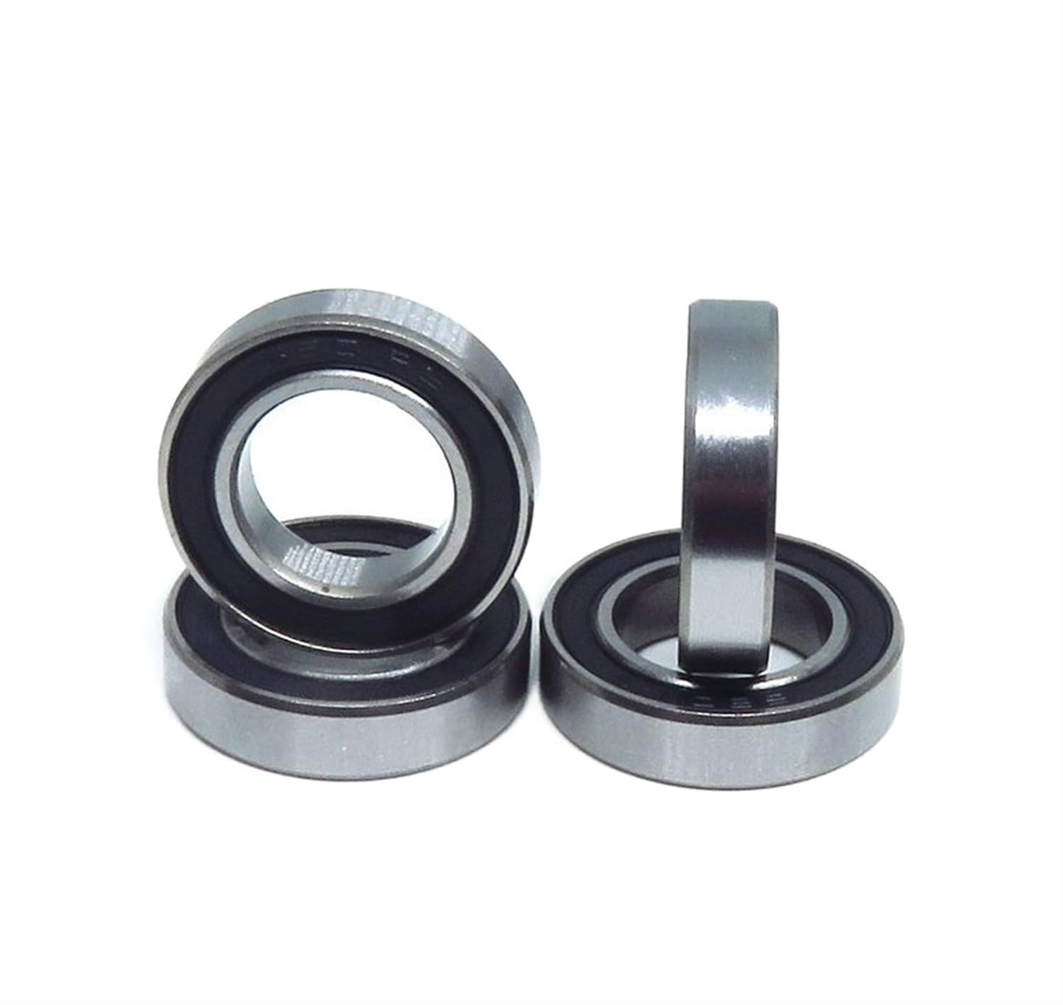 Miniature Double Sided Sealed Bearings 2pcs 6801-2RS 12x21x5mm Deep Groove Ball Bearing(6001-2RS 12x28x8mm)