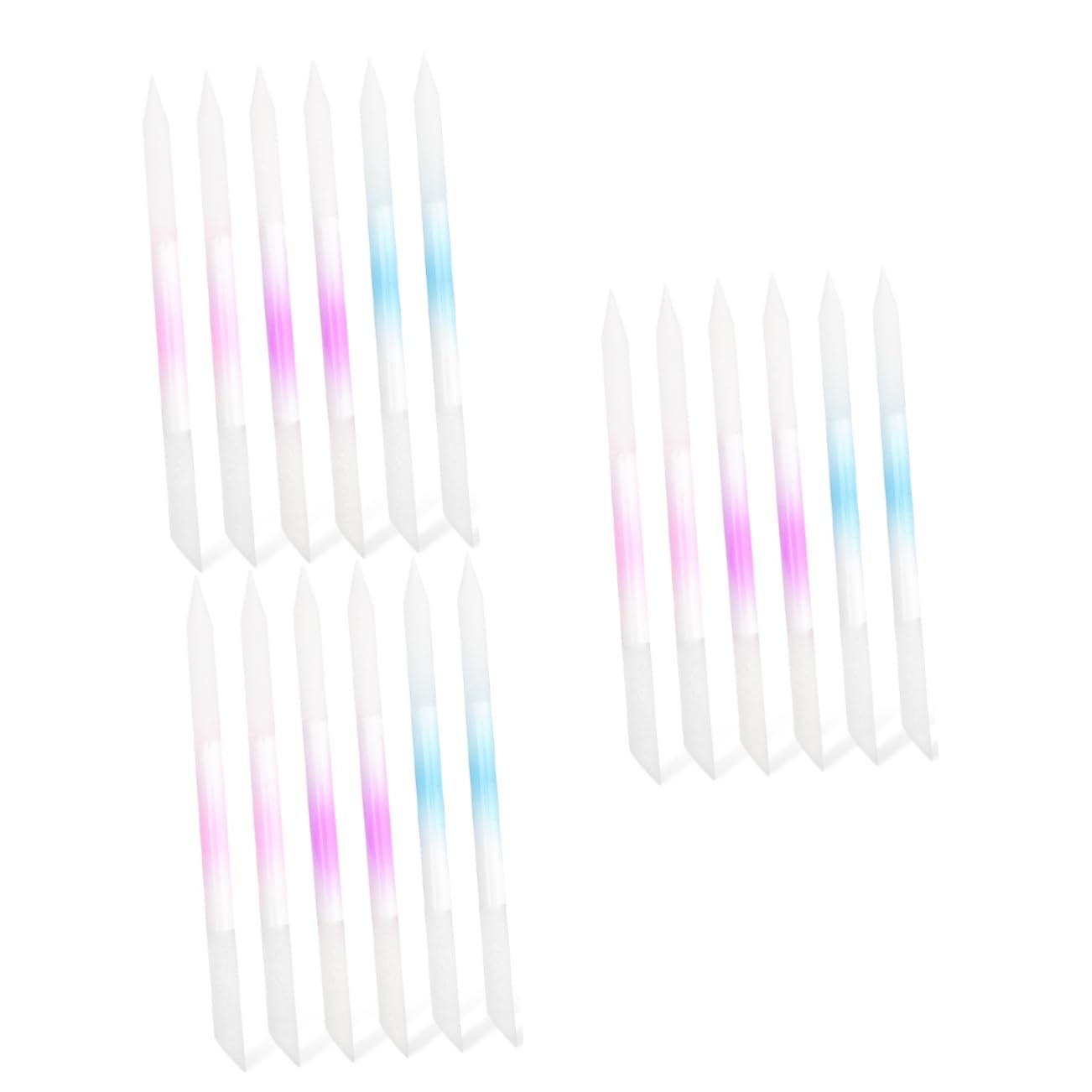 minkissy 18stücke Teiliges Nagelfeilen Aus Glas Effiziente Nagelpolierwerkzeuge Für Maniküre Und Pediküre Für Naturnägel Und Gelnägel Elegantes Design Einfach Zu Bedienen