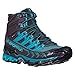 La Sportiva Womens Ultra Raptor II Mid GTX Hiking Boot, Carbon/Topaz, 8.5
