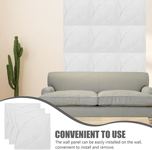 Miniatura 8 de Angoily Paneles de pared tridimensionales para decoración de paneles de pared para sala de estar, paneles de pared texturizados, paneles de pared