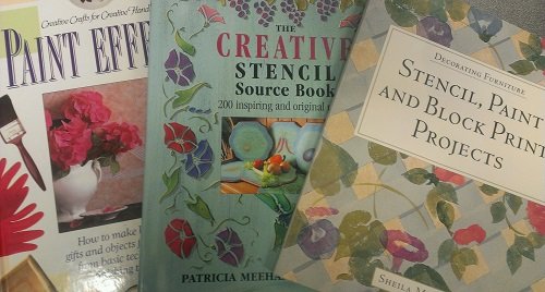 3 Volumes of Stencil & Paint Books: The Creative Stencil Source Book ...