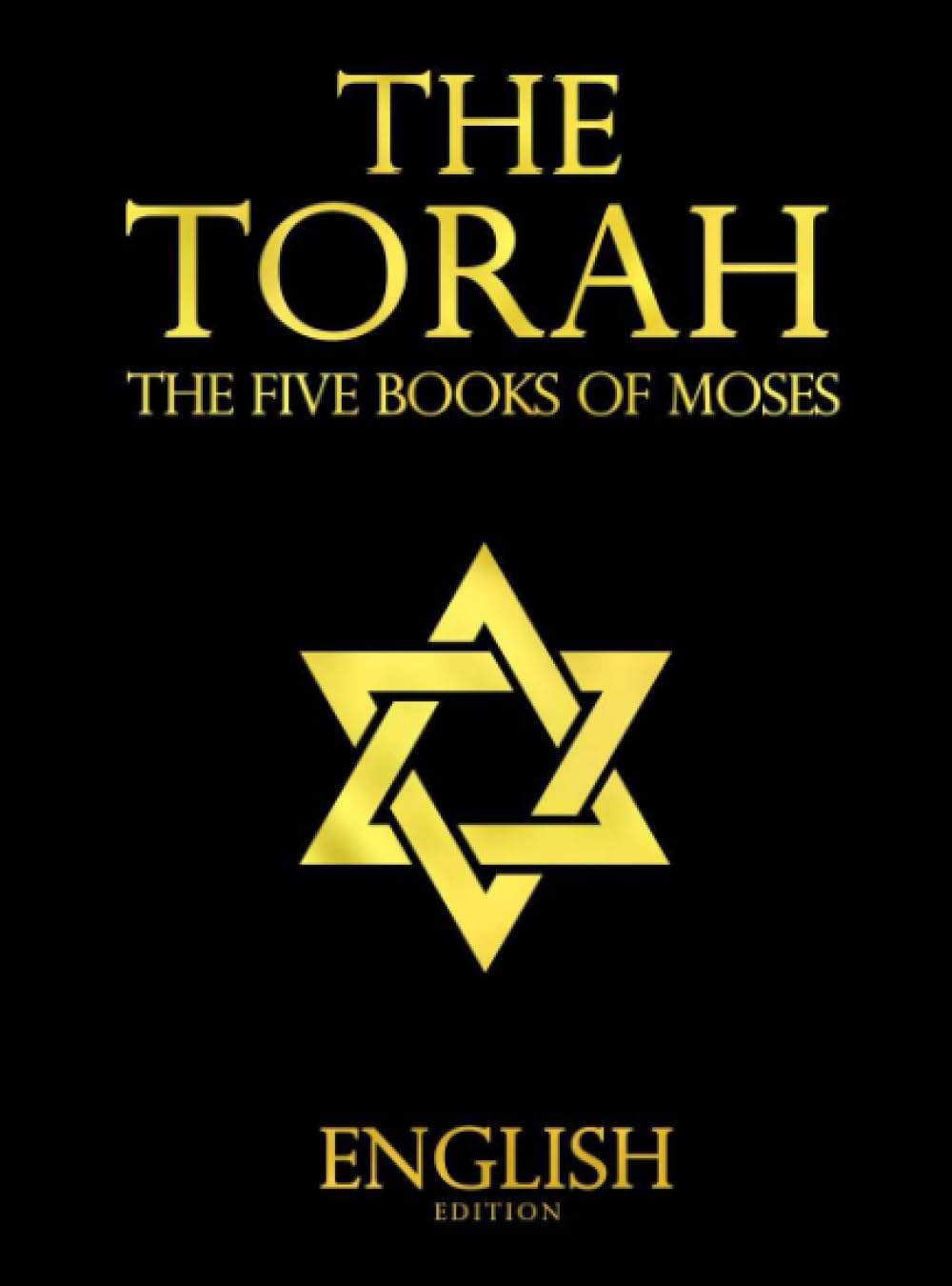Torah in English Guiding Light of Judaism : Genesis - Exodus- Leviticus - Numbers - Deuteronomy: The Torah is the foundational and holiest text in ... the first five books of the Hebrew Bible.