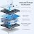 COSTWAY AW-RB20 Alkaline PH+ Reverse Osmosis Water Filter, 800 GPD Tankless Under-Sink RO System with 8-Stage Filtration, Smart LED Faucet, 2:1 Pure to Drain Ratio, High-Efficiency Water Purification