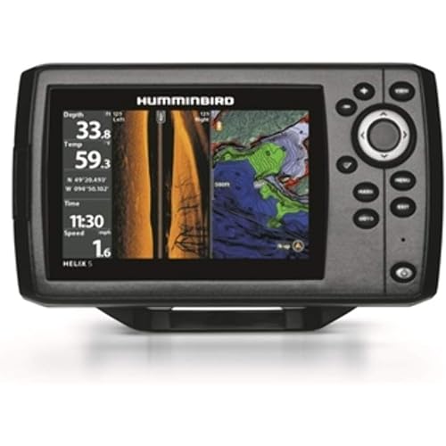 Humminbird 410950-1NAV HELIX 7 CHIRP MSI (MEGA Side Imaging) GPS G3 NAV Fish Finder