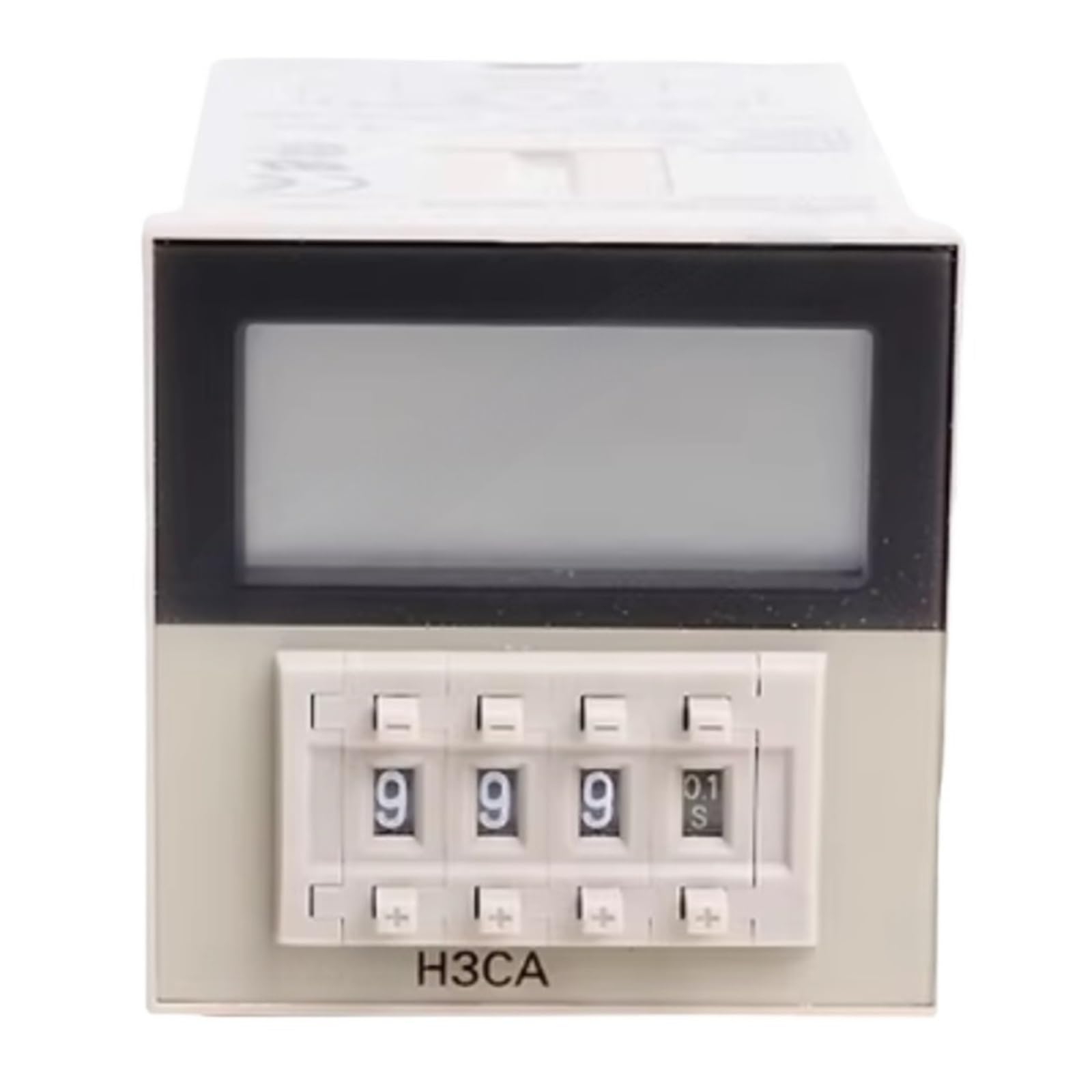 Relais de temporisation H3CA-A à affichage numérique précis