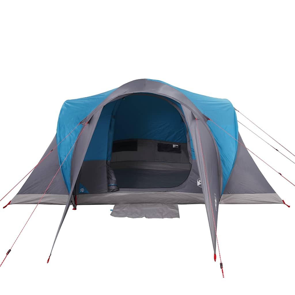 Genérico Tienda de campaña Familiar iglú 6 Personas Impermeable Azul,Deportes,Actividades al Aire Libre,Camping y Senderismo,Tiendas de campaña-4009462