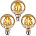 Lampadine E27 Vintage, Edison Lampadina Vintage LED 220V 4W(equivalente a 40W) Protezione Occhi Luce Calda, Lampadina Retrò a 2700K 400LM Base a Vite, Lunga Durata (4W-3 pezzi)