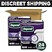 Depend Underpads, Disposable Incontinence Bed Pads for Adults, Slip Resistant, 36