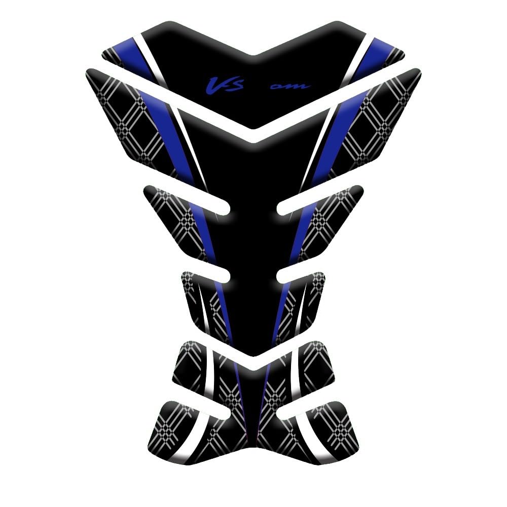 Motorcycle Tank Pad for V-Strom 650 for DL650 Motorcycle Fish Bone Tank Pad Sticker Pad Side Gas Kneepad Protector