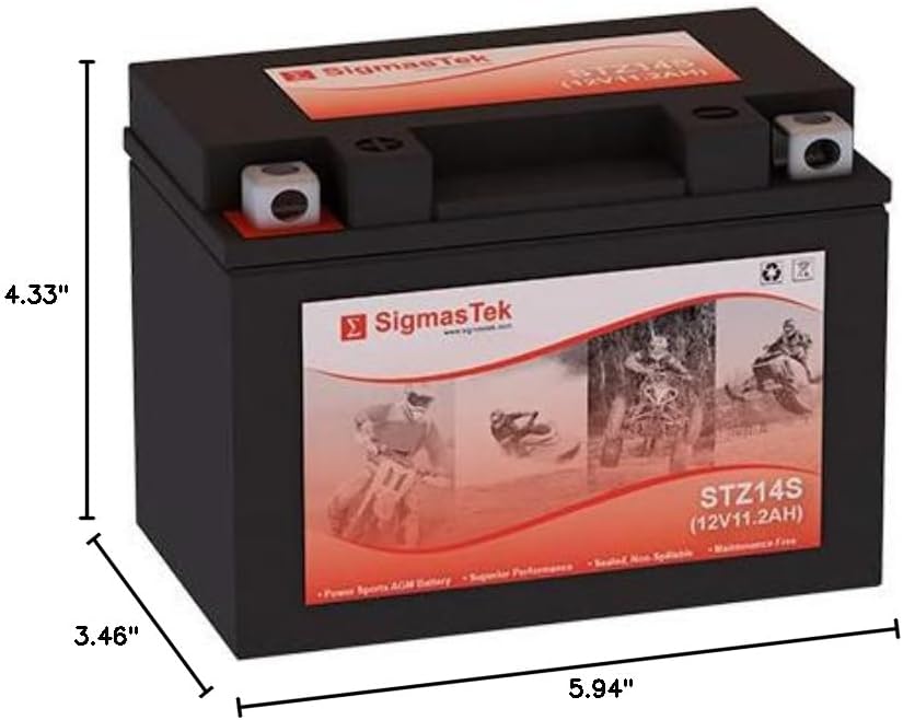 Yamaha 1700CC VMAX, 2009-2017 Battery Replacement