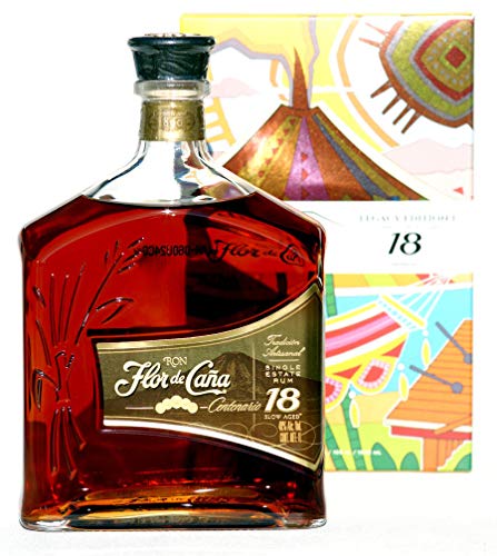 Flor de Caña Centenario 18 Years Old 40,00% 1,00 Liter Cover