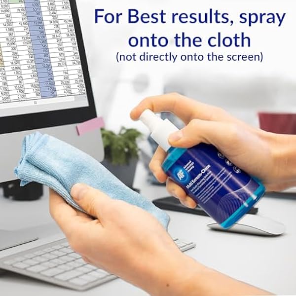 AF Multi-screen microfibre screen cleaner pump - 200 ml для мобильных телефонов телевизоров ноутбуков мониторов LED LCD плазменных панелей и планшетов - MCA 200LMF