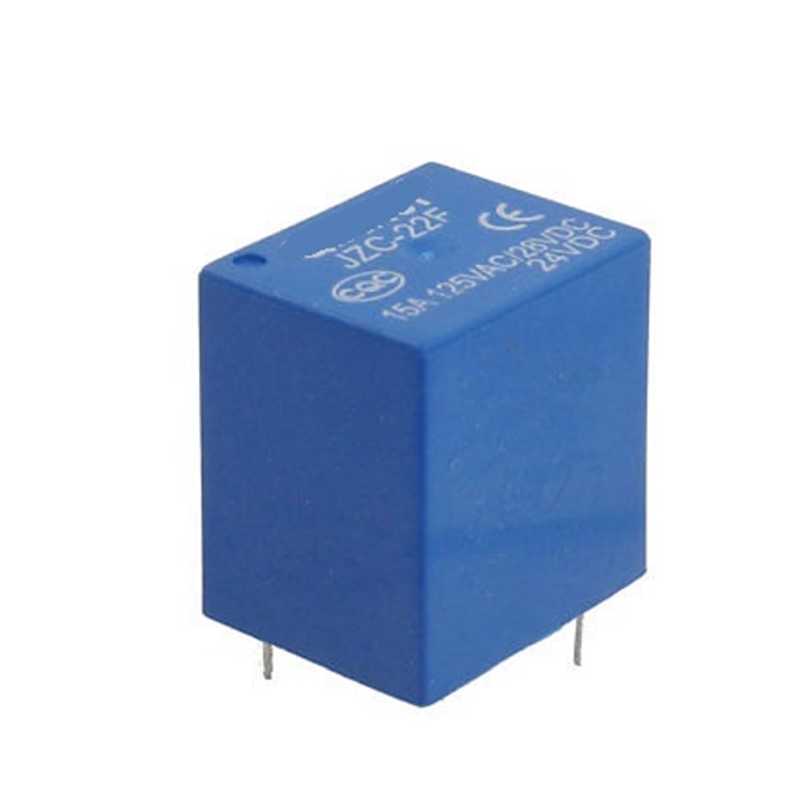 Relais JZC-22F DC 24V à 5 broches pour commutations électriques fiables 15A