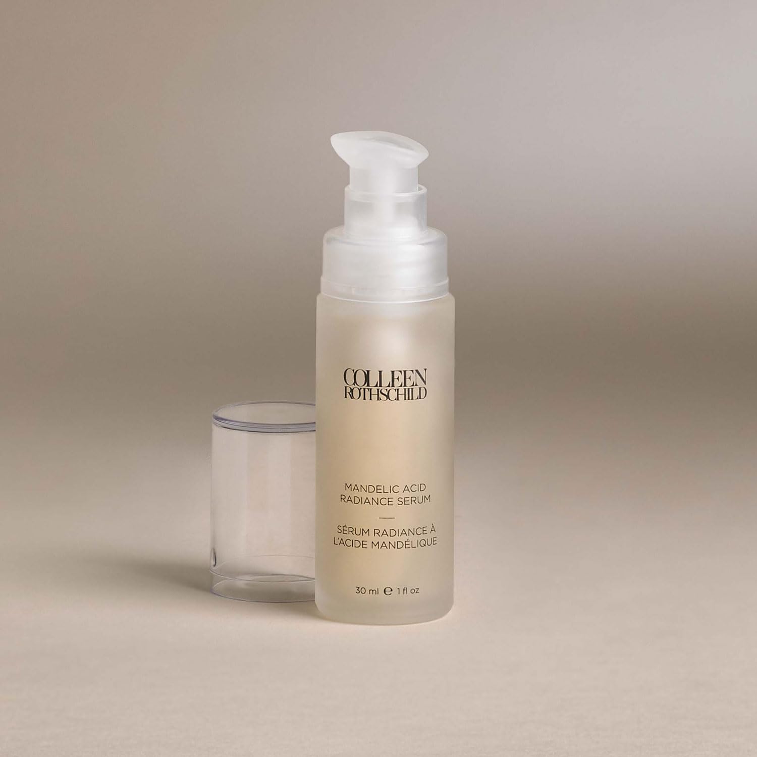 COLLEEN ROTHSCHILD Mandelic Acid Radiance Serum | Highly Effective Alpha Hydroxy Acid (AHA) | Improves Hyperpigmentation, Fine Lines, Texture & Tone| Unclogs Pores (1 fl oz)