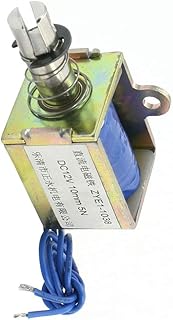 Aexit 12V 5N Electromechanical Products Force Push Pull Type Open Frame DC Electric Solenoids Solenoid ZYE1-1038