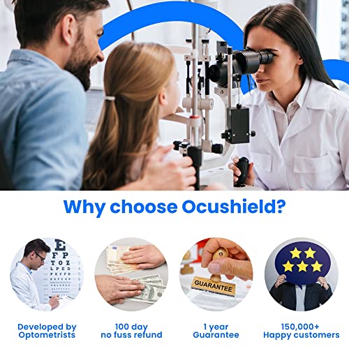 Ocushield Eye Mask For Improved Sleep | Bamboo Weighted & Blackout | Detachable Heating & Cooling Treatment | Breathable & Hypoallergenic Material | Relieve Puffy Or Tired Eyes, Migraines & Dry Eyes… #TOP4