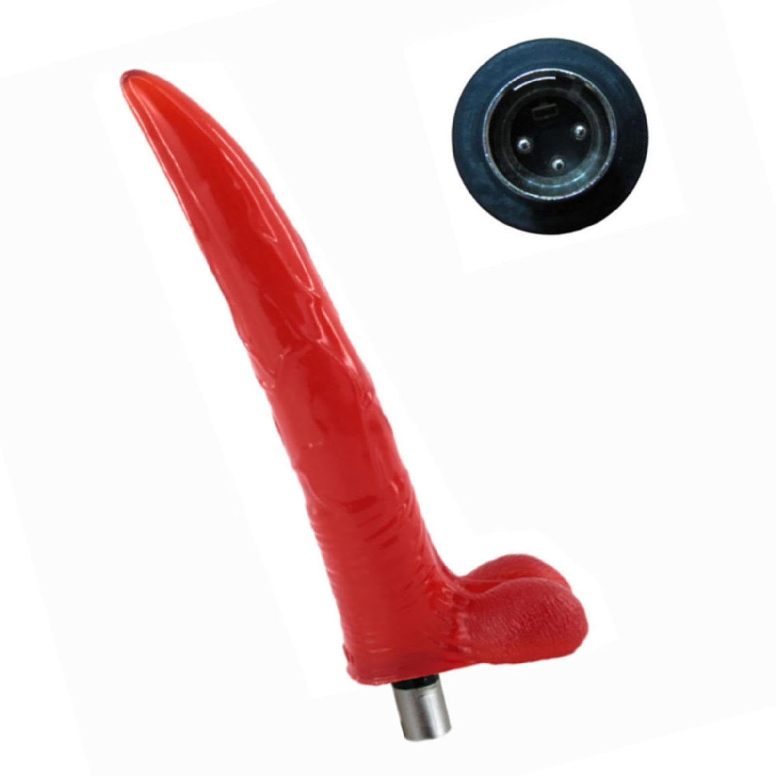 Accessoires de Machines en Silicone à Trois Trous Délicats et Lisses Appropriés pour Toutes Les Machines à Trois Trous,B