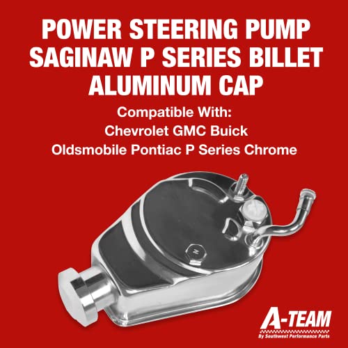 image for A-Team Performance - Power Steering Pump Saginaw P Series Billet Alumi