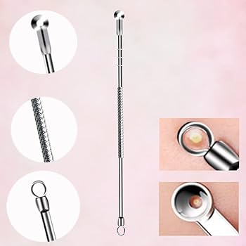 Amazon.co.jp: にきび針セット 4点セット 毛穴ケア専用キット