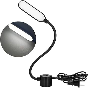 ZSIGNS 10W Sewing Machine Light with Magnet 30 LED's,Reading Book lamp | Bedside Reading lamp | Flexible | Night Work | Desk Light | Movable Lamp with Toggle Switch