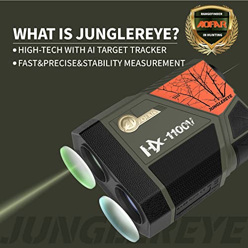 Aofar HX-1100V Entfernungsmesser für Jagd und Bogenschießen