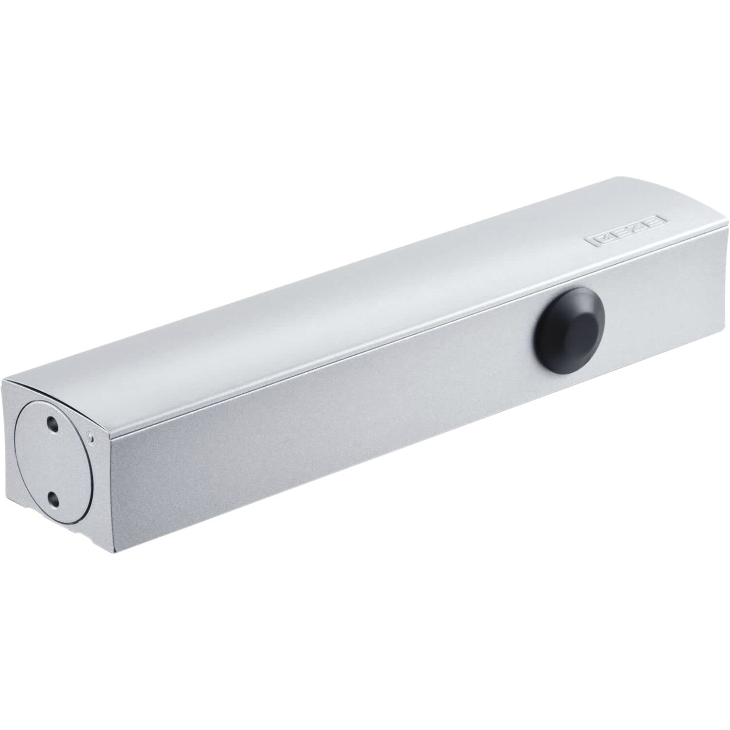 Ferme-porte GEZE TS 5000 ECline blanc argenté pour porte sans rail