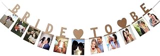 Sscon Bride to Be Photo Banner Coffee Bridal Shower Banner Wedding Decoration Hen Night Bunting Party Supplies