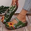 Womens Retro Closed Toe Clogs Slider UK Sale Clearance Ladies Platform Sandals House Slippers Slip On Garden Clog Summer Beach Mule Slingback Sandal Casual Outdoor Mules Backless Kitchen Slipper #5