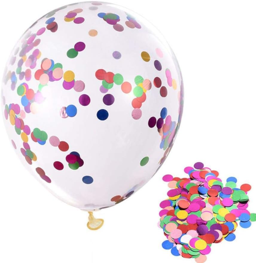 SELLA Latex Ballon Birthday Party Candy Balloons Birthday Party Decorations Girl Boy Baby Shower Wedding,5pcs Mix Round