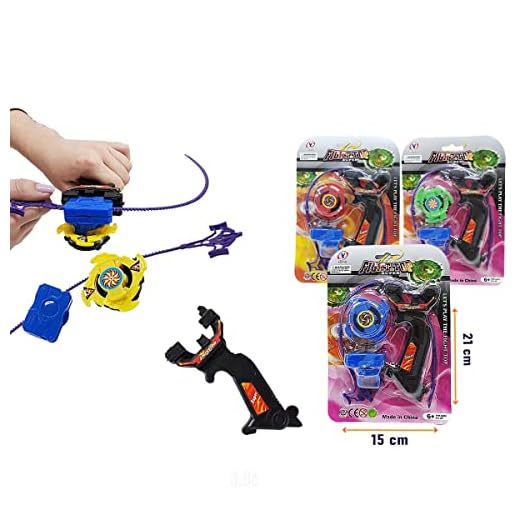 Brinquedo Beyblade Com 1 Piões 1 Lançador 1 Bico 1 Corda #2074807941