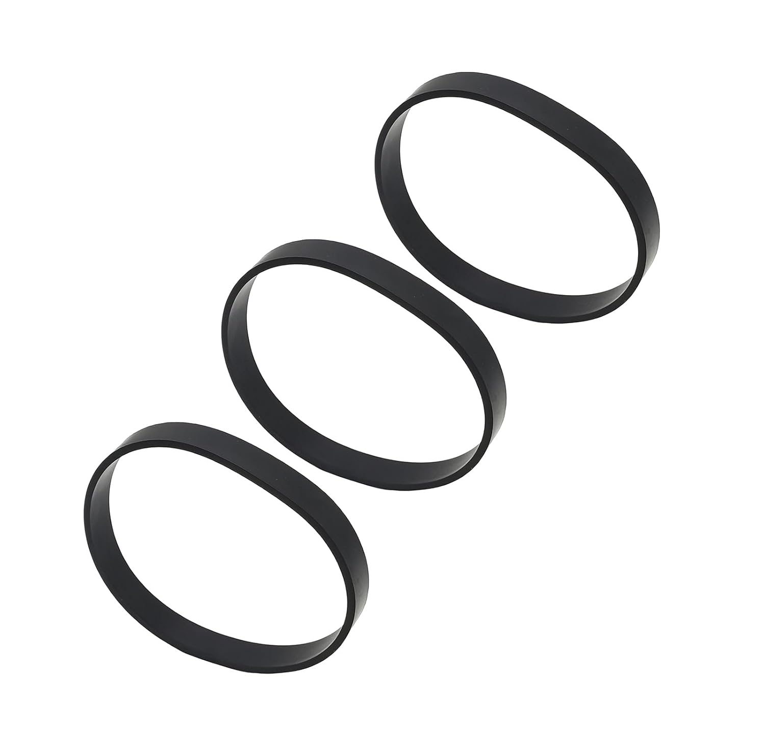 3 pcs Replacement Vacuum Cleaner Belt Compatible with Bissell PowerForce PowerBrush TurboClean PowerBrush Lightweight Pet Carpet Cleaner 2910 2806 2987 Replaces 1606428