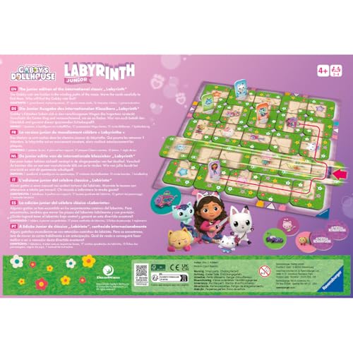 Gabby’s Dollhouse Labyrinth Junior juego de mesa miniatura 7