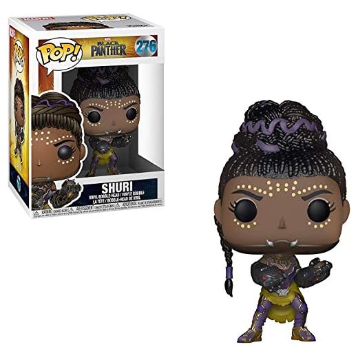 Funko Pop! Marvel: Black Panther - Shuri - Figura de Vinilo Coleccionable - Idea de Regalo- Mercancia Oficial - Juguetes para Niños y Adultos - Movies Fans - Muñeco para Coleccionistas
