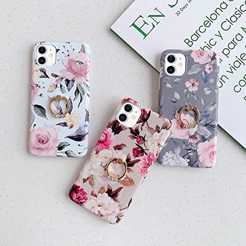 Uposao Cover Compatibile con iPhone 11 Anello