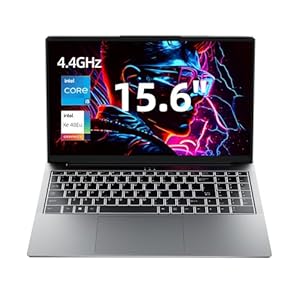 JUMPER Ordenador portátil de 15,6 Pulgadas, 12th i5-12450H (hasta 4,4 GHz), 16 GB DDR4 512 GB NVME SSD, Gaming PC portatil con Pantalla IPS FHD, Cuatro Altavoces estéreo, USB 3.2 x 3/BT5.1/62.7Wh