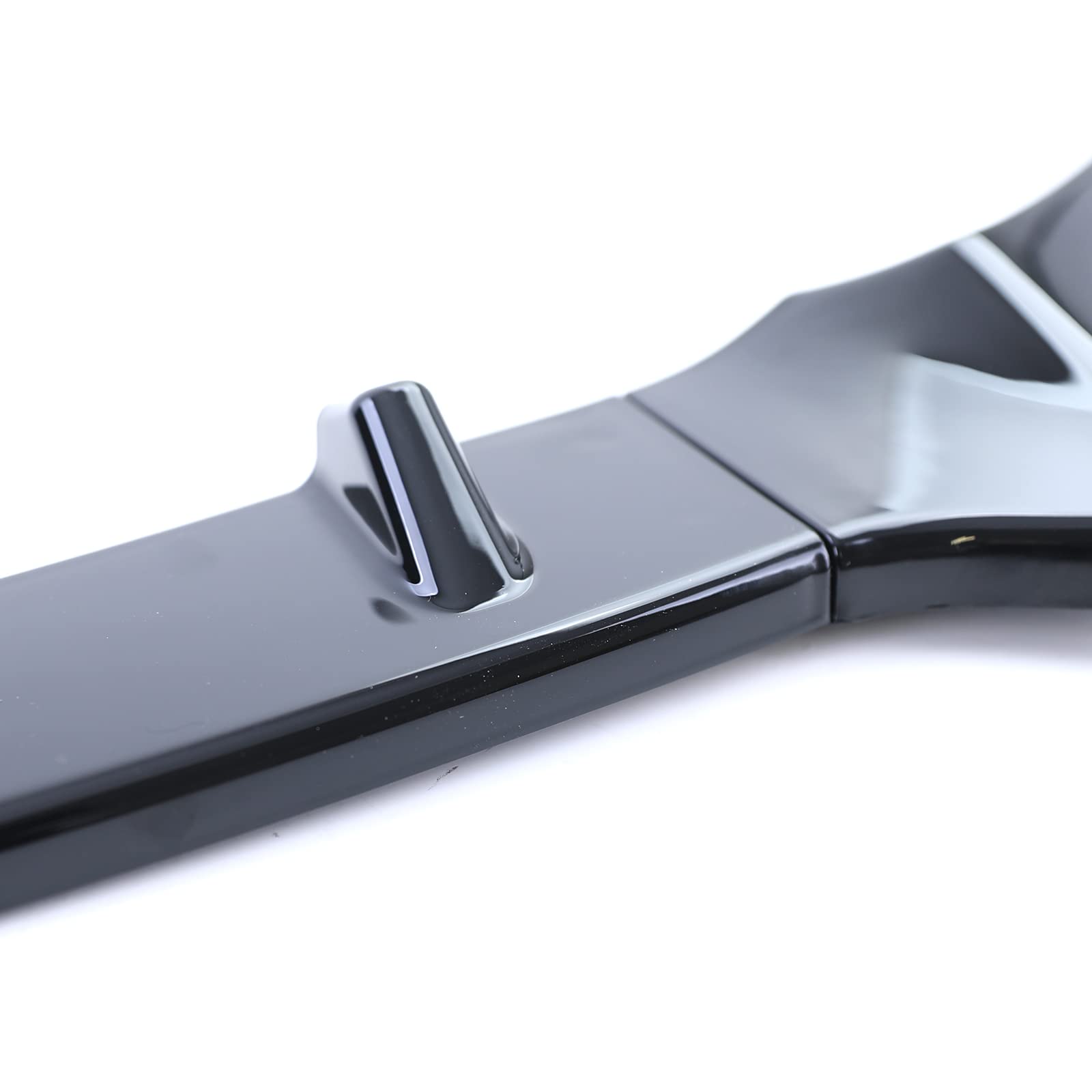 Front Spoiler Lippe Sport Performance Schwarz Glanz für VW Golf 6 2008-2012