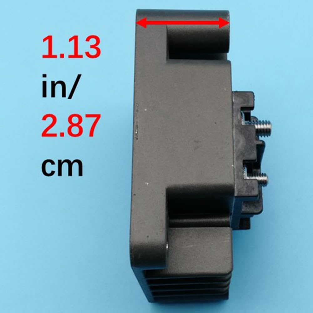 Side view of the Tuzliufi Voltage Regulator Rectifier showing thickness