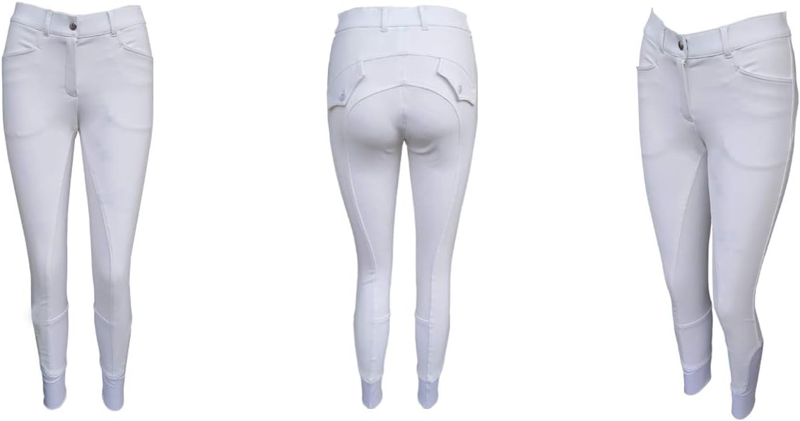 Avon Equine Women Horse Riding Breeches Ladies Full Seat Grip Silicone Breech Sticky Bum