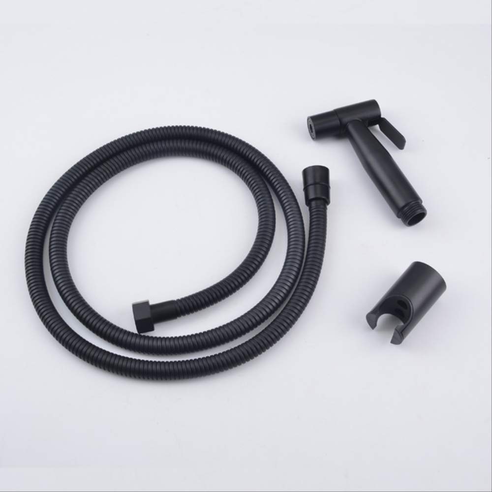 Set Doccia A Spruzzo Per Bidet A Mano Kit Per Doccia Con Spruzzatore Per Wc Rubinetto Per Bidet, Nichel Spazzolato, Oro Rosa Spazzolato Acciaio Inossidabile 304 Nero 3