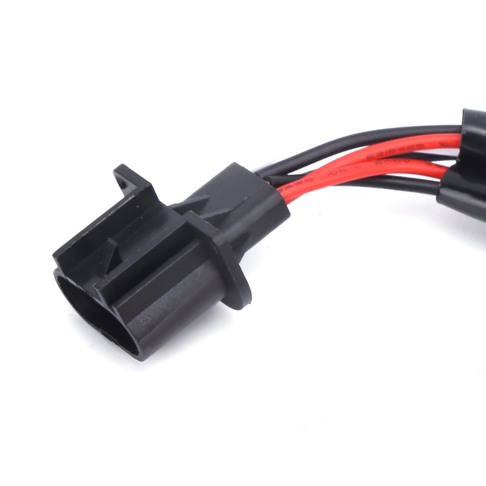 Akozon Rezystor Obciążenia, 2 Szt. 50W 6Ω Adapter Dekodera Rezystora LED H13 9008 do Kierunkowskazów/światła Przeciwmgielnego