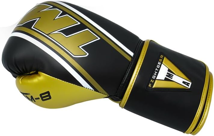 TMA Boxing Gloves for Men & Women - Heavy Bag Gloves, Muay Thai & Kickboxing Gloves for Women, MMA Sparring Gloves w/Splinted Wrist Support & 5-Layer Foam Padding