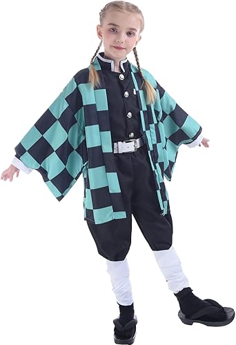 Miniatura 8 de Nuoqi Tanjiro - Disfraz de Tanjiro Kamado para Halloween, disfraz de Tanjiro