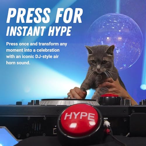 image for Sound RX “The Hype Button” Hip Hop Air Horn Sound Effect Button �